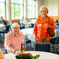 Guests at Retiree Reception 2018